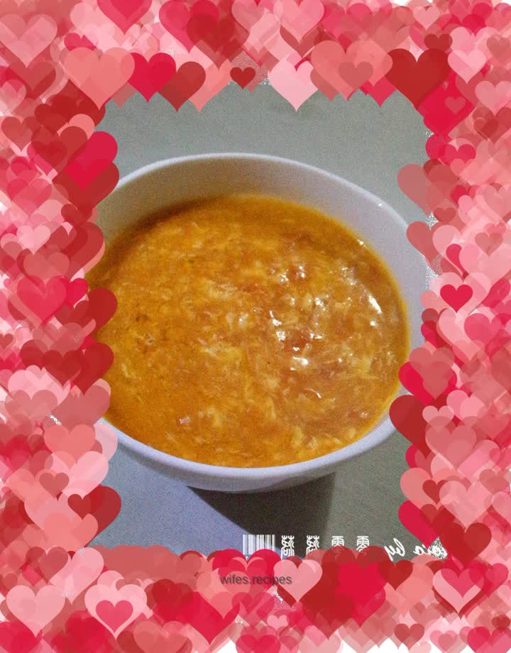 Tomato and Egg Drop Soup