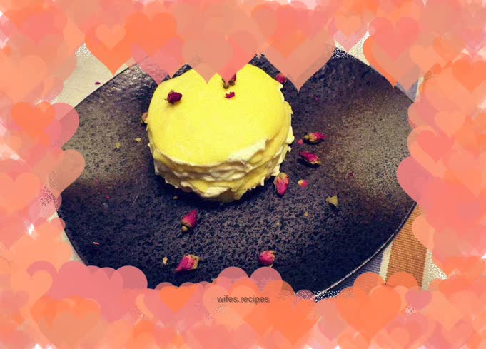 Mini durian layer cake