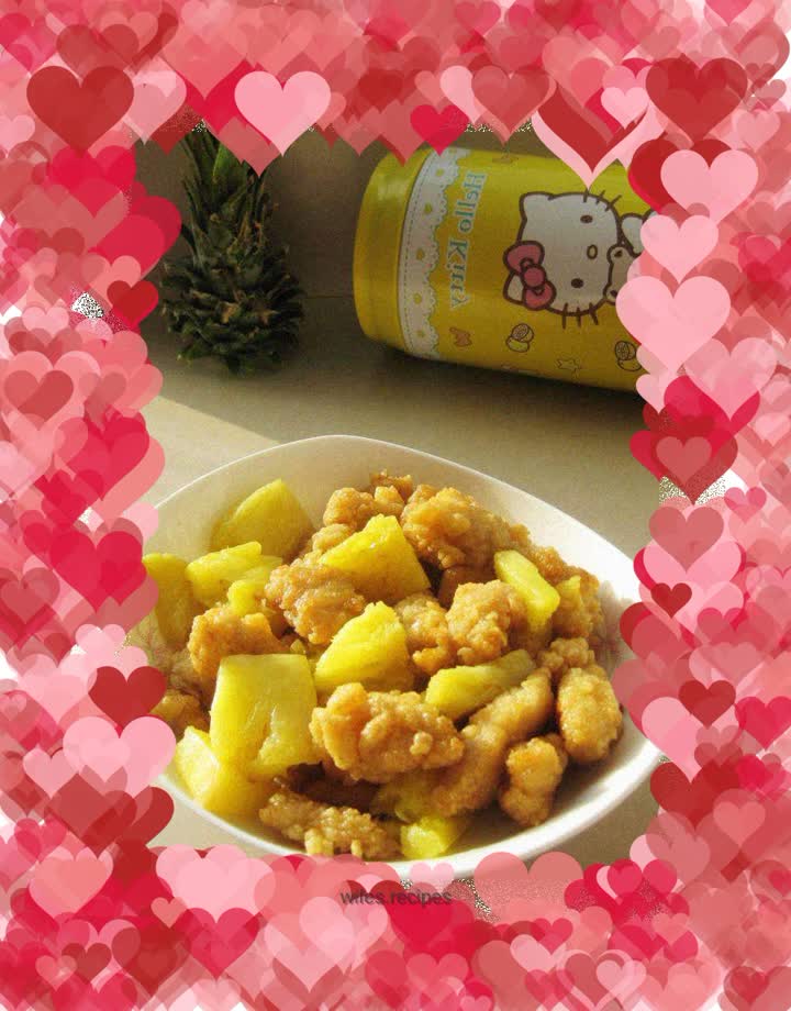 Pineapple Chicken Popcorn