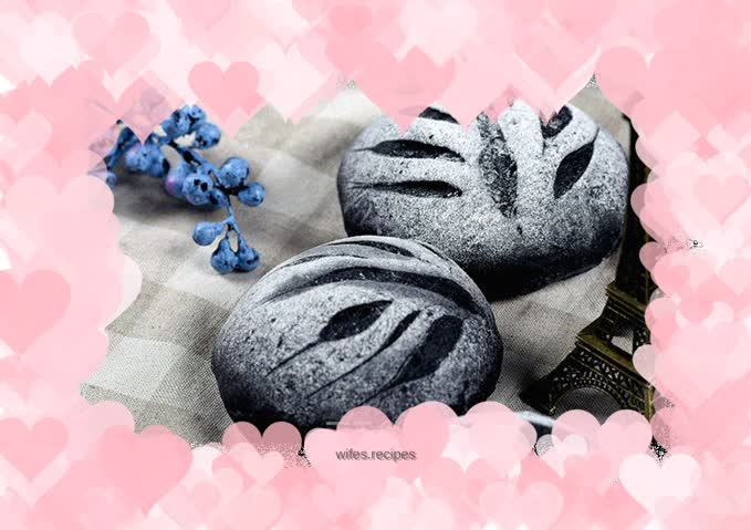 Bamboo Charcoal Bread Depu Baking Laboratory