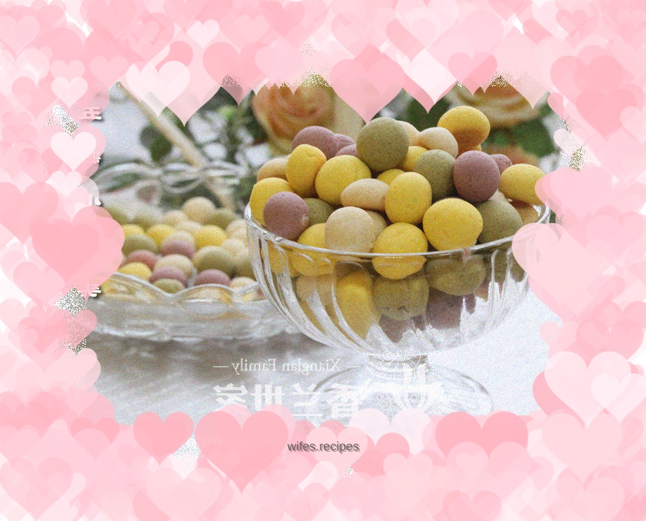 Pandan Family]Colorful fruity steamed buns