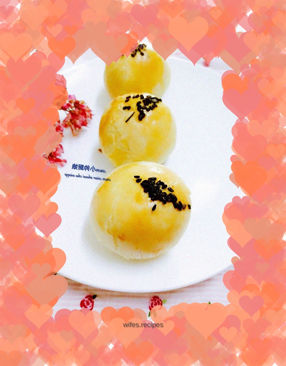 Special edition egg yolk cake, mung bean egg yolk cake