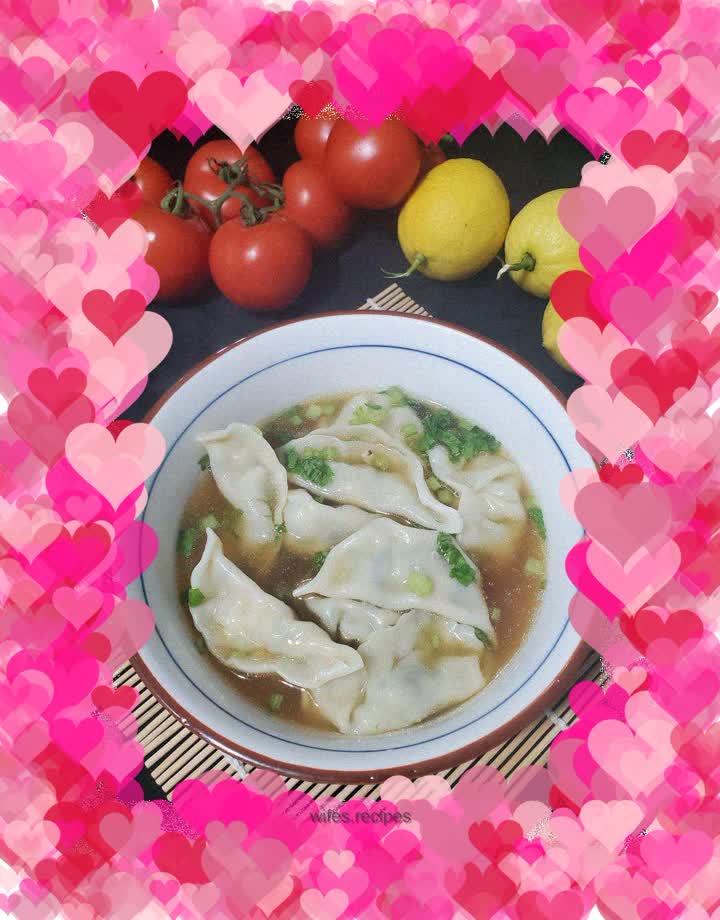 Parsley Chicken Dumplings