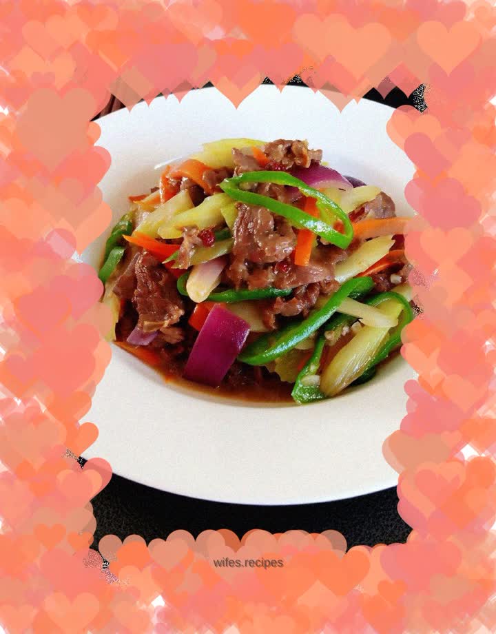 Home-style stir-fried beef