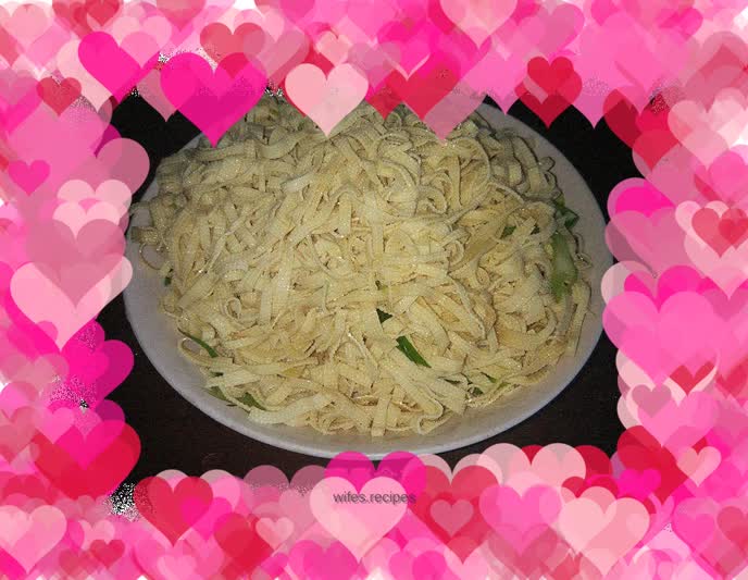 Scallion oil tofu skin