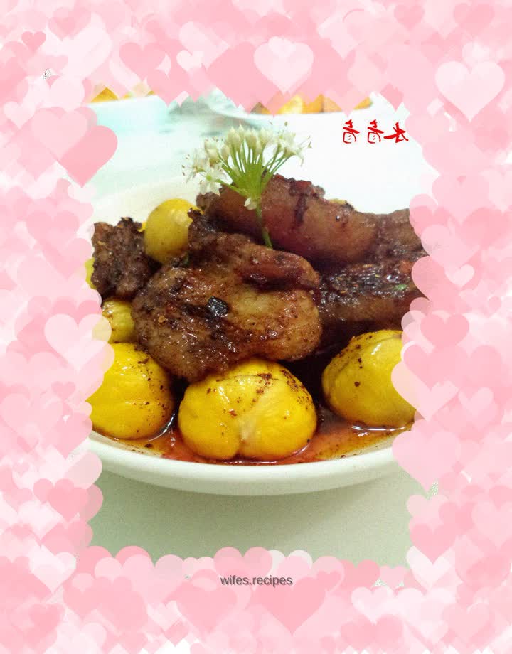 Black bean-flavored pork belly