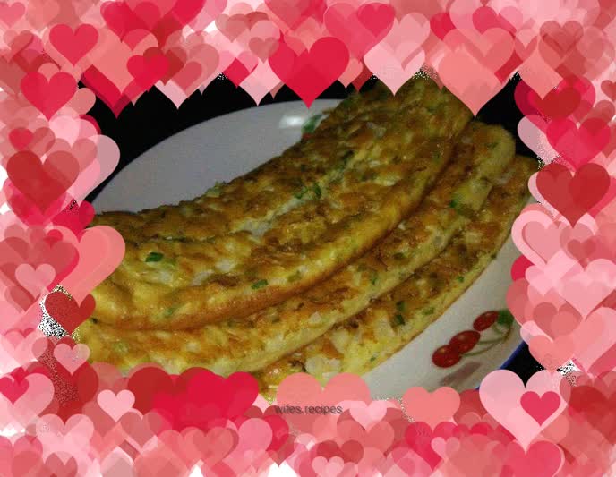 Scallion and egg scones