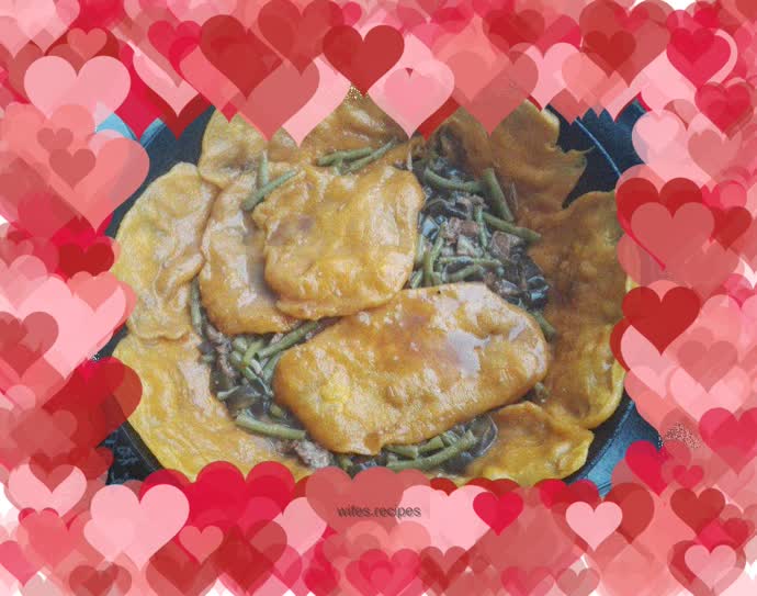 Eggplant and Bean Pot Cake (Authentic Mother’s Cuisine)