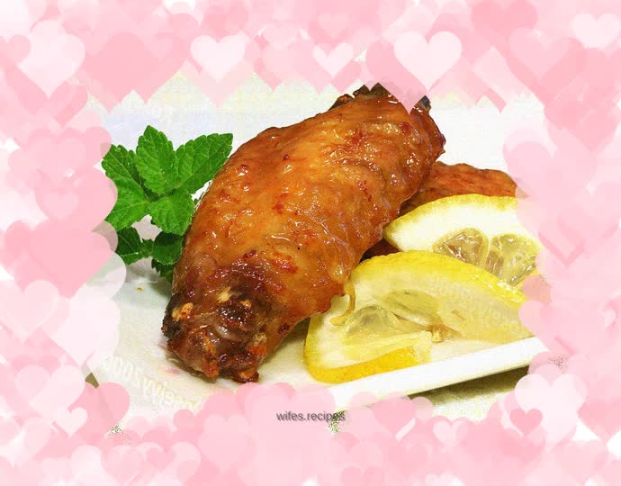 Pomelo Honey Chicken Wings