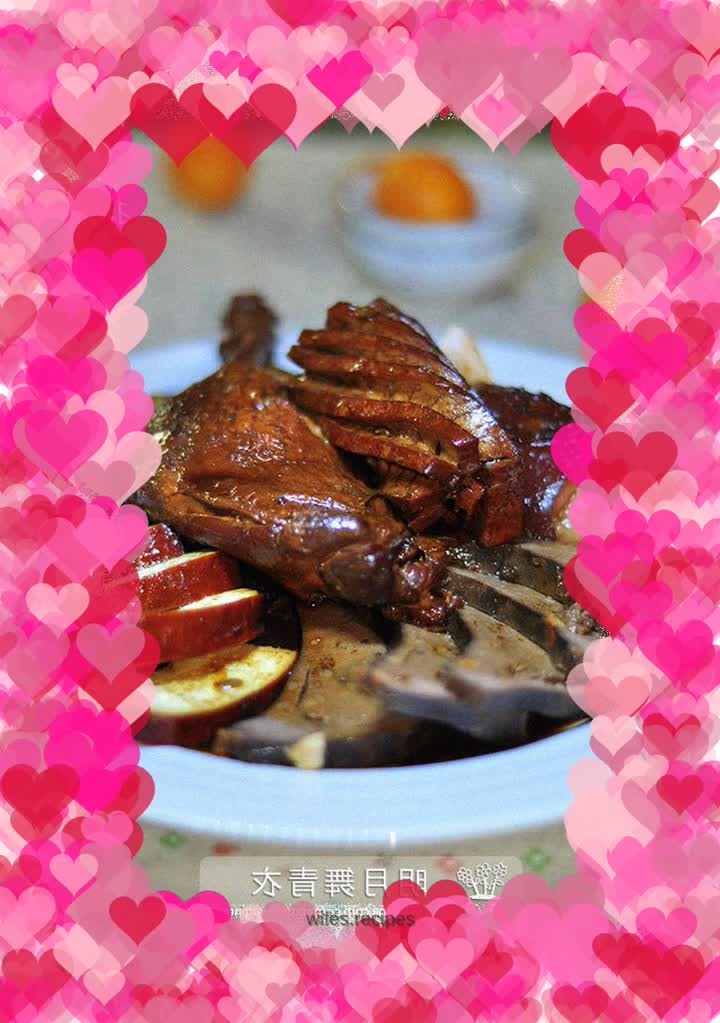 Braised food platter