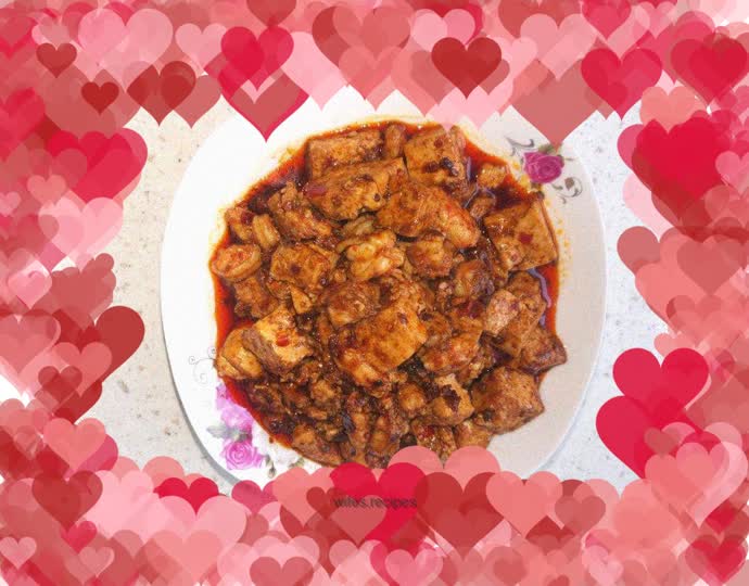 Spicy Tofu and Shrimp