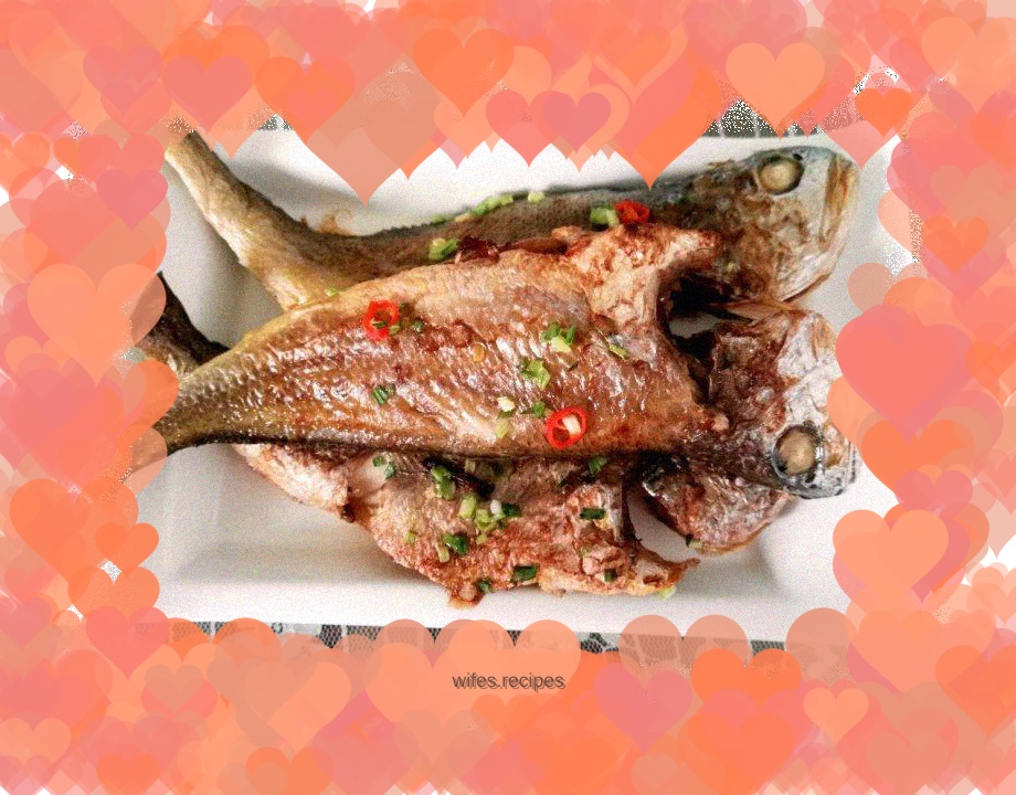 Air fryer version of grilled yellow croaker