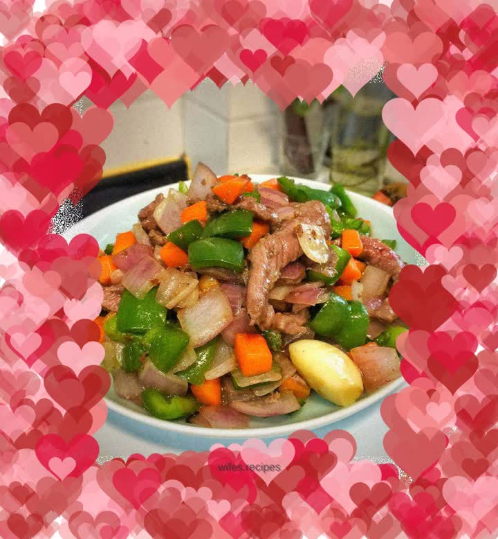 Stir-fried Beef Tenderloin with Colorful Vegetables