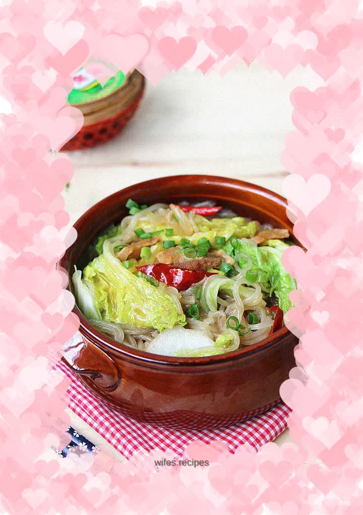 Cabbage Stewed Vermicelli