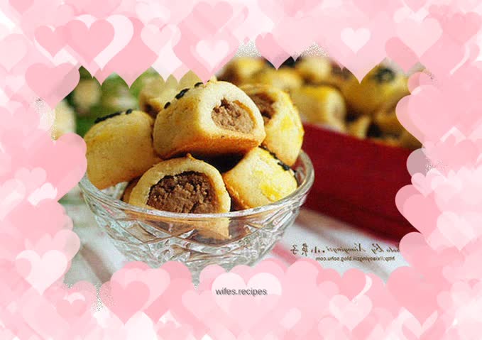 Chestnut puree crisp