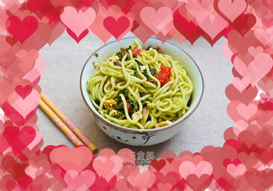 Garden vegetable noodles