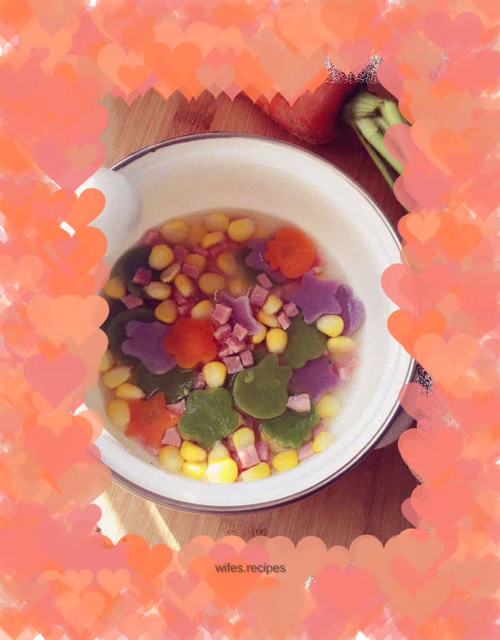 Newly cooked noodles