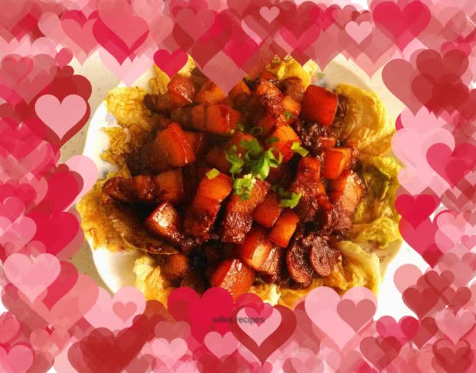 Sichuan style braised pork