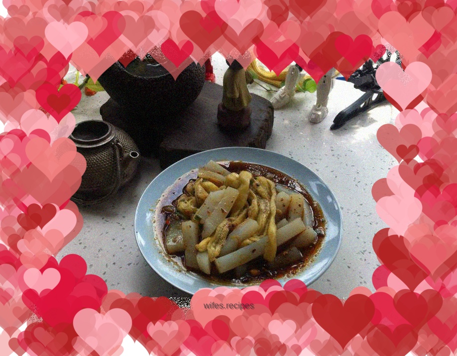 Garlic and eggplant jelly