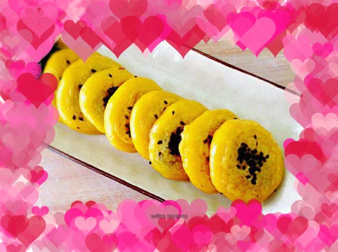 Pumpkin glutinous rice cake