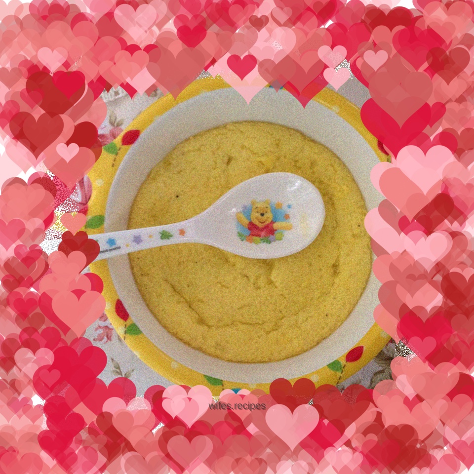 Baby Pumpkin Steamed Egg Yolk