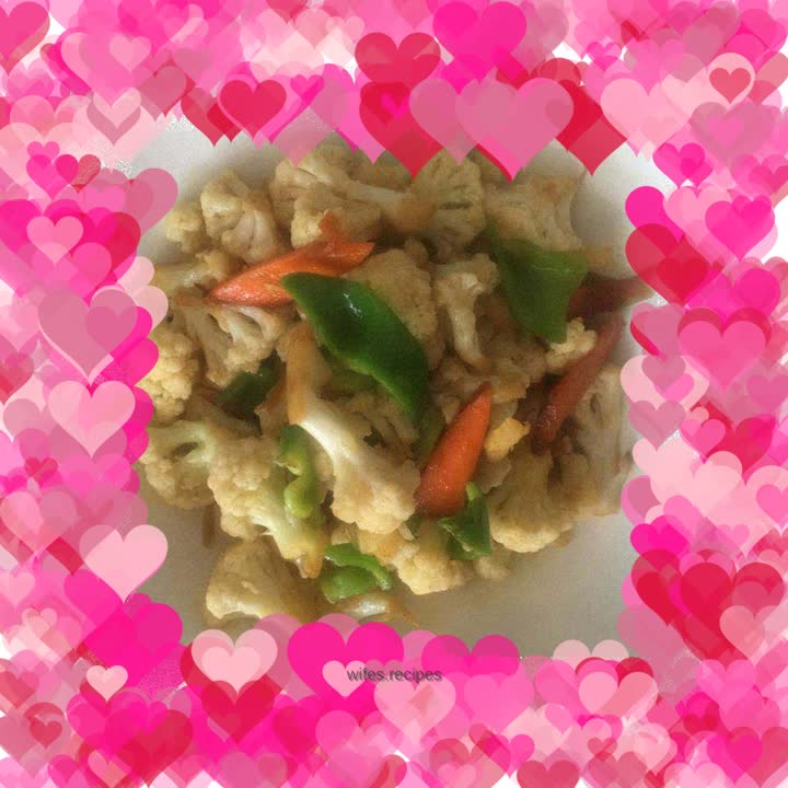 Vegetarian Stir-fried Cauliflower