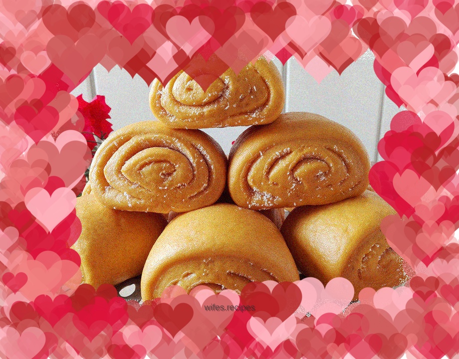 Pumpkin and Coconut Steamed Buns