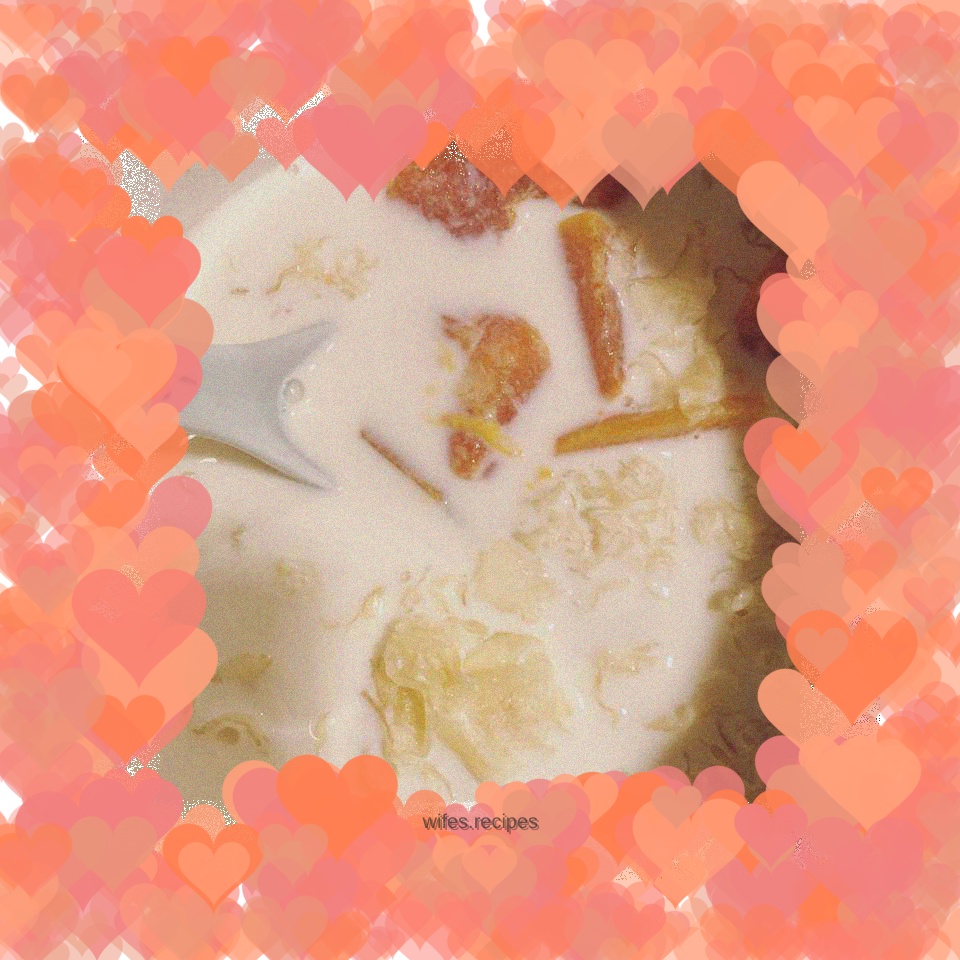 Milk papaya stewed with white fungus