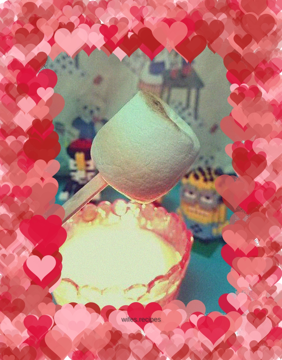 Candle roasted marshmallows