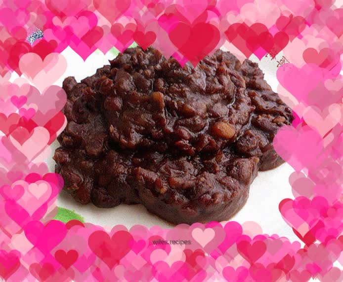 Osmanthus and red bean paste