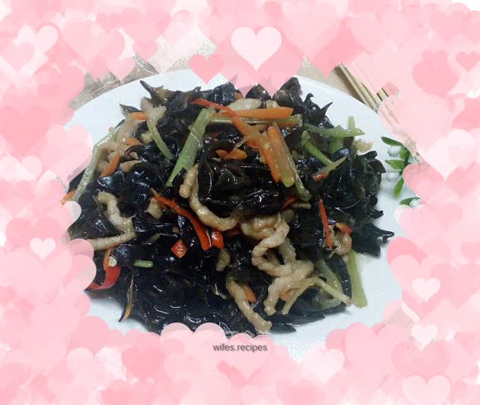 Stir-fried Shredded Pork with Fungus