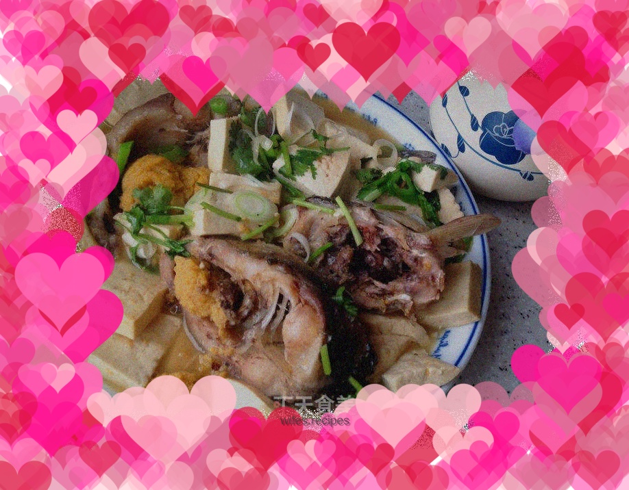 Delicious and nutritious crucian carp tofu