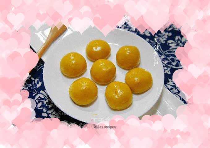 Mango Snow Skin Mooncake Filling