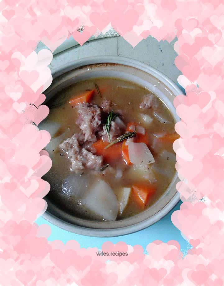 Red wine braised beef