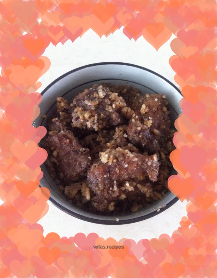 Braised pork ribs with rice