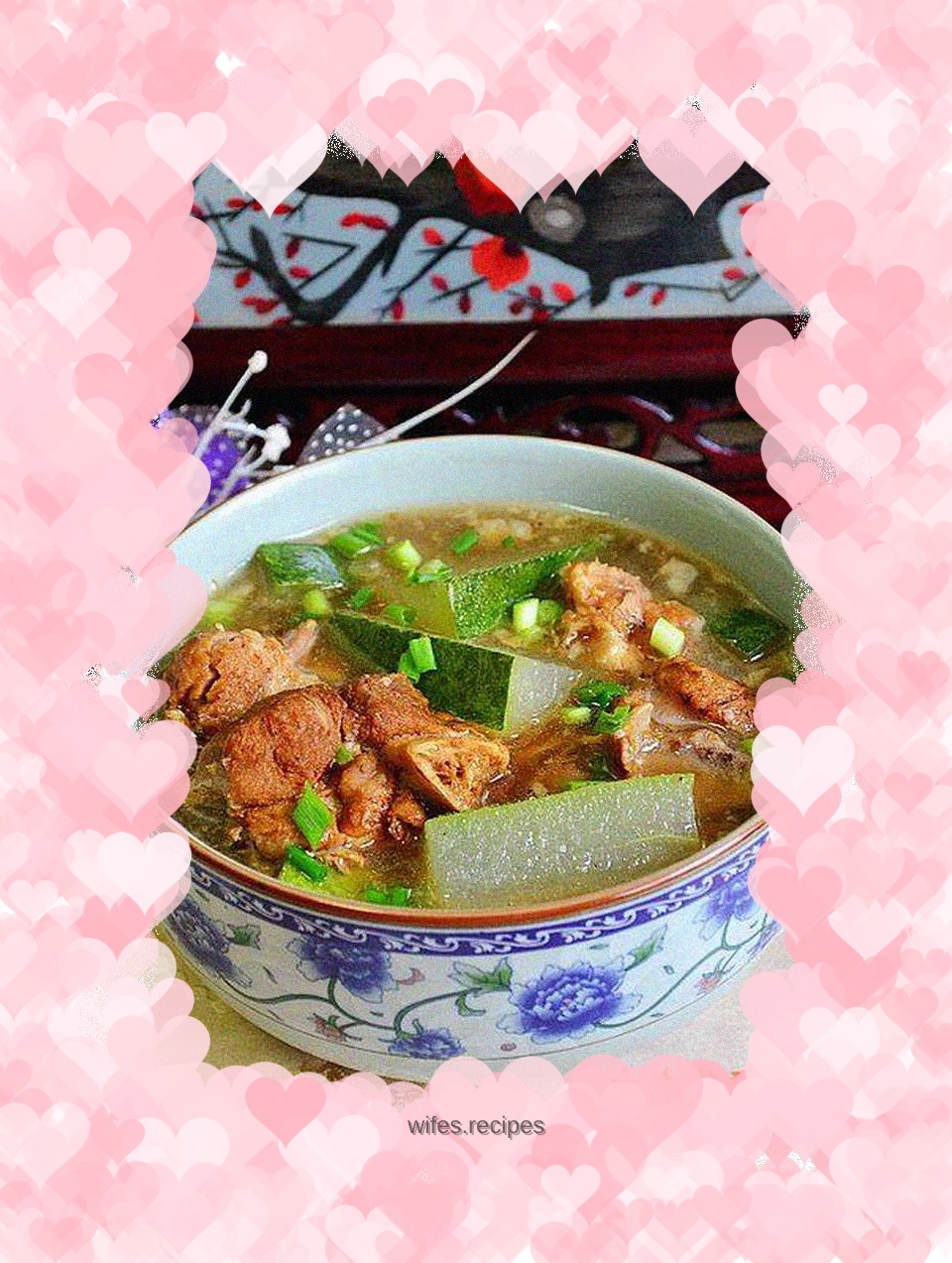 Pork Bone Red Soup Winter Melon