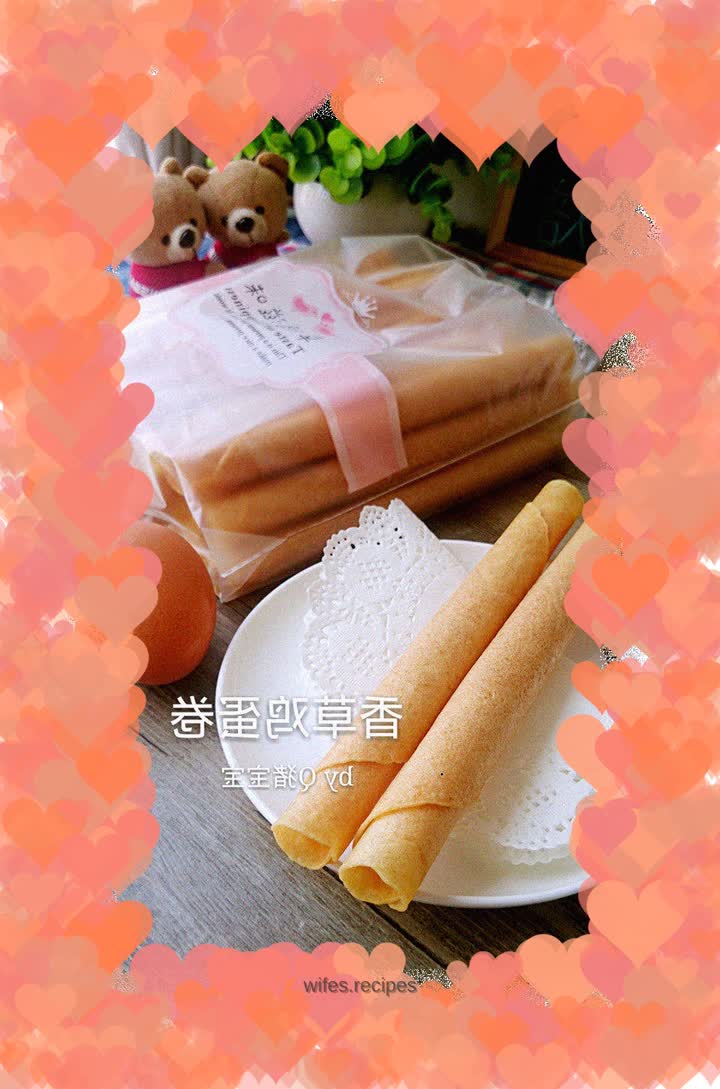 Handmade egg rolls