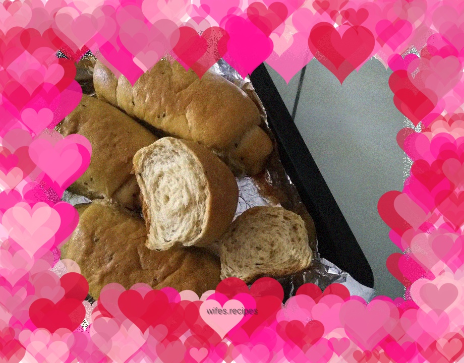 Whole wheat brown sugar bread, low sugar and low oil healthy bread