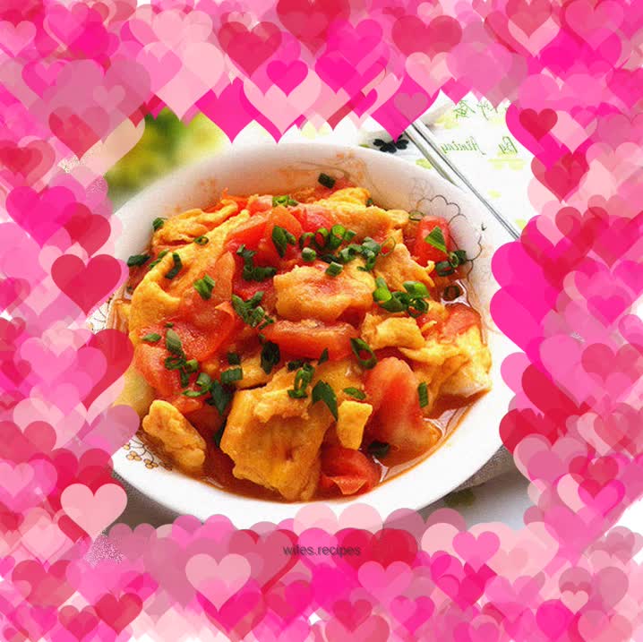 Tomato scrambled eggs---a home-cooked dish that everyone loves