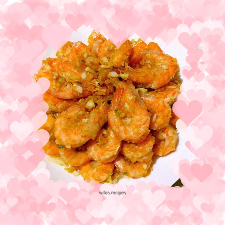 Crispy golden shrimp