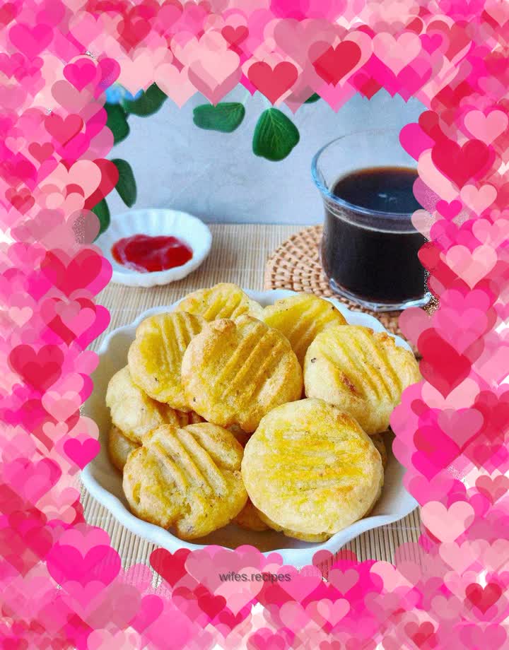 Baked potato pancakes