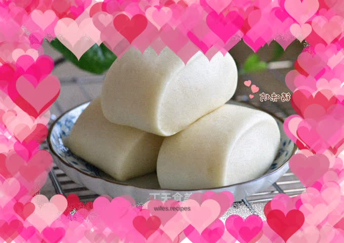 【Handmade white steamed buns】