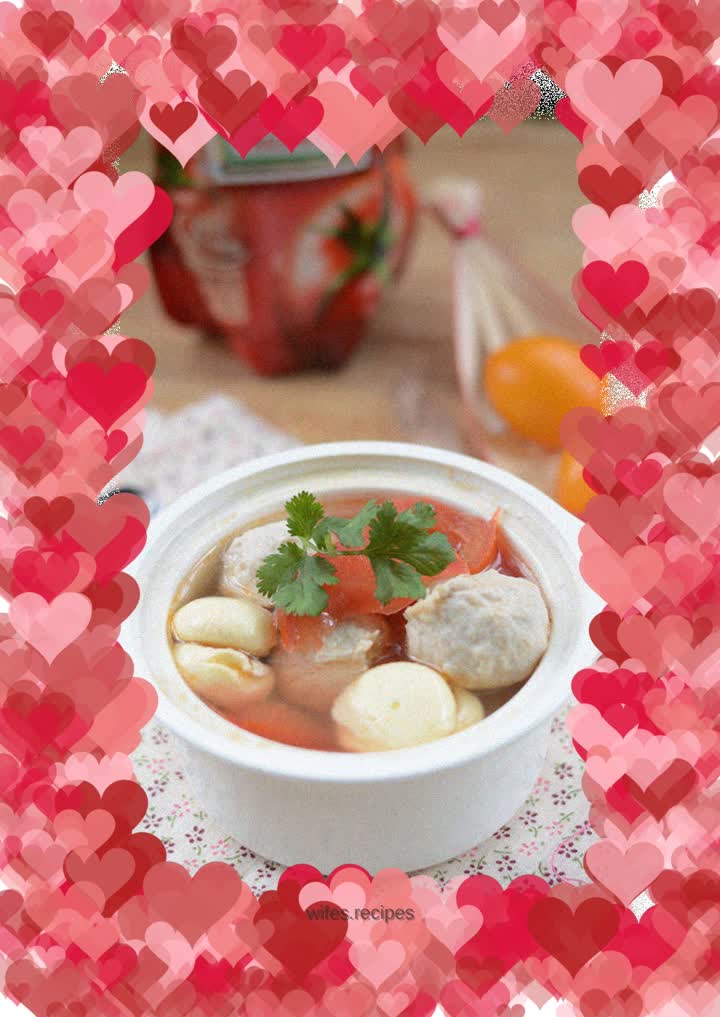 Tomato and Meatball Soup