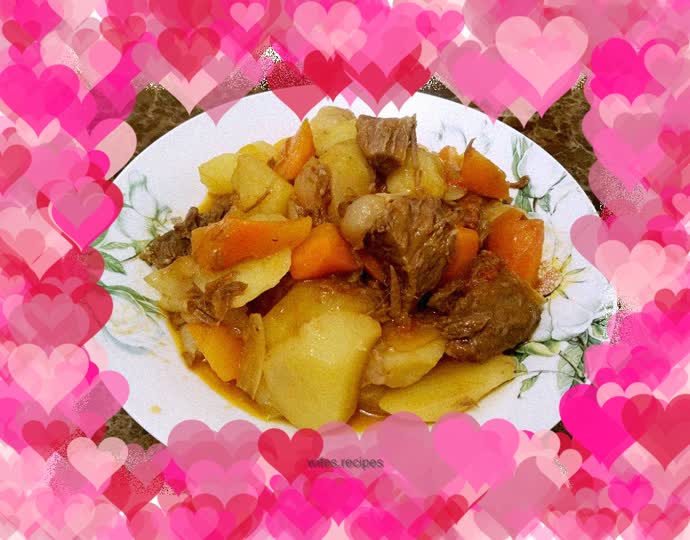 Beef Brisket Stewed with Potatoes