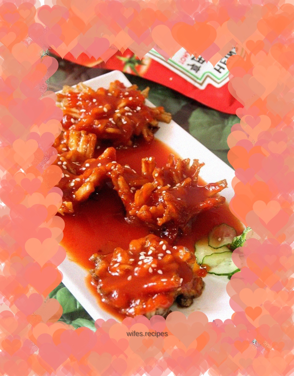 King Oyster Mushroom in Tomato Sauce