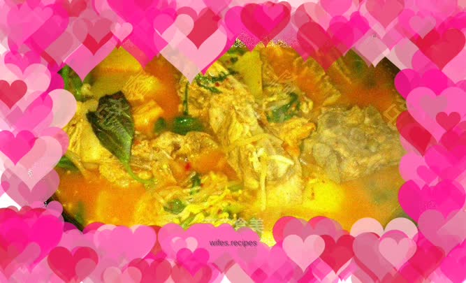 Korean spine potato pot