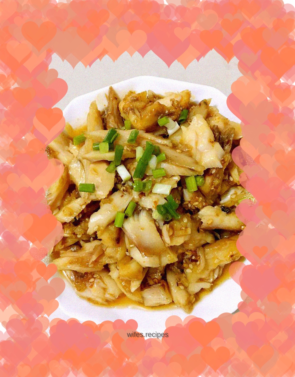 Shredded Fish with Garlic Sauce