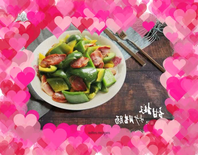 Stir-fried Sausage with Bell Peppers