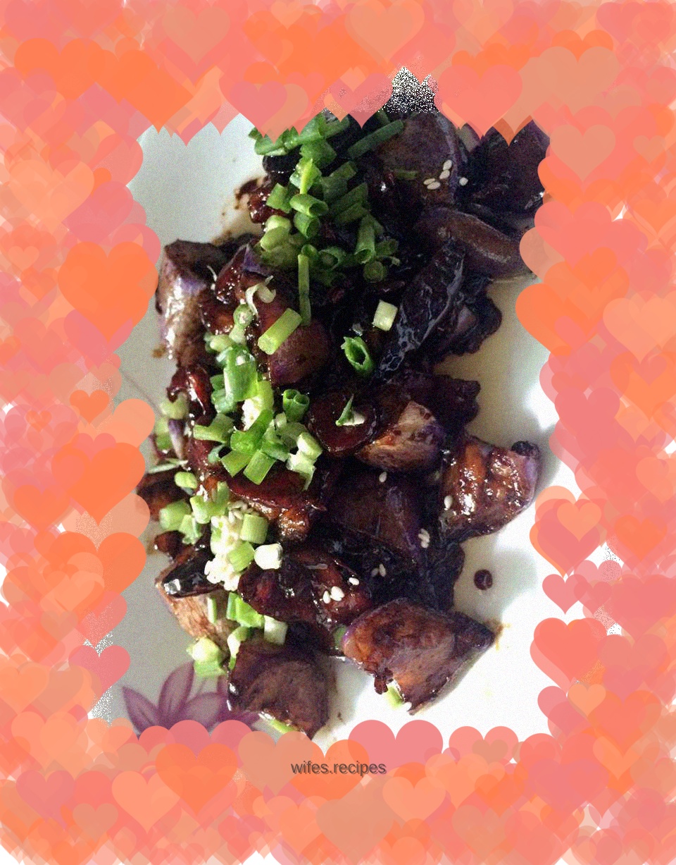 Rich Sausage and Eggplant