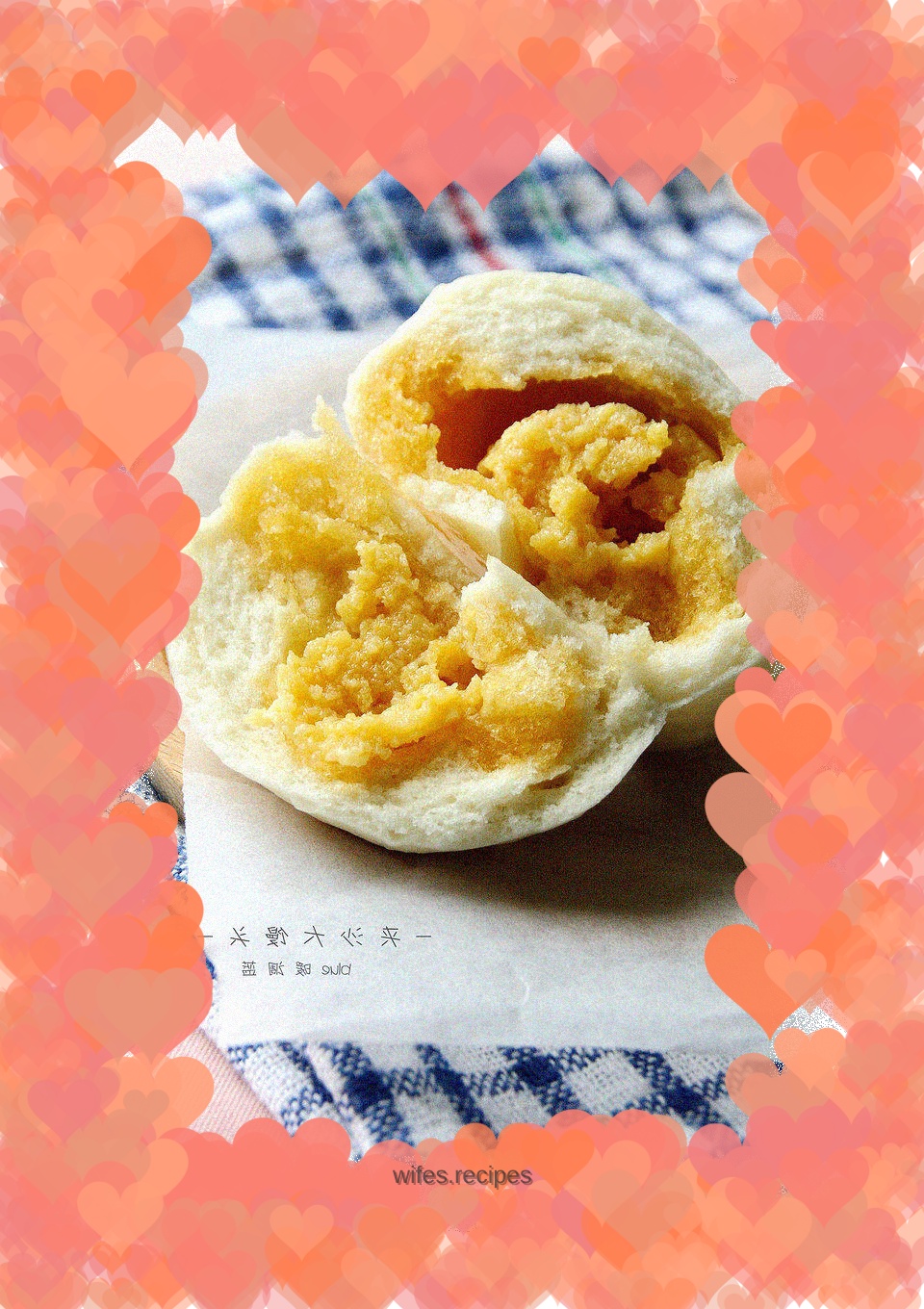 Steamed buns with sand